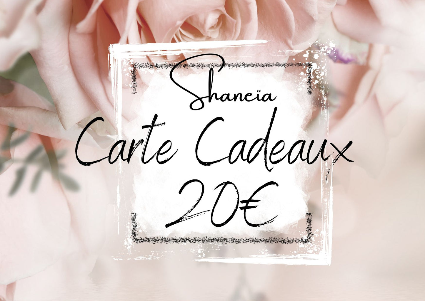 Carte cadeau Shaneia