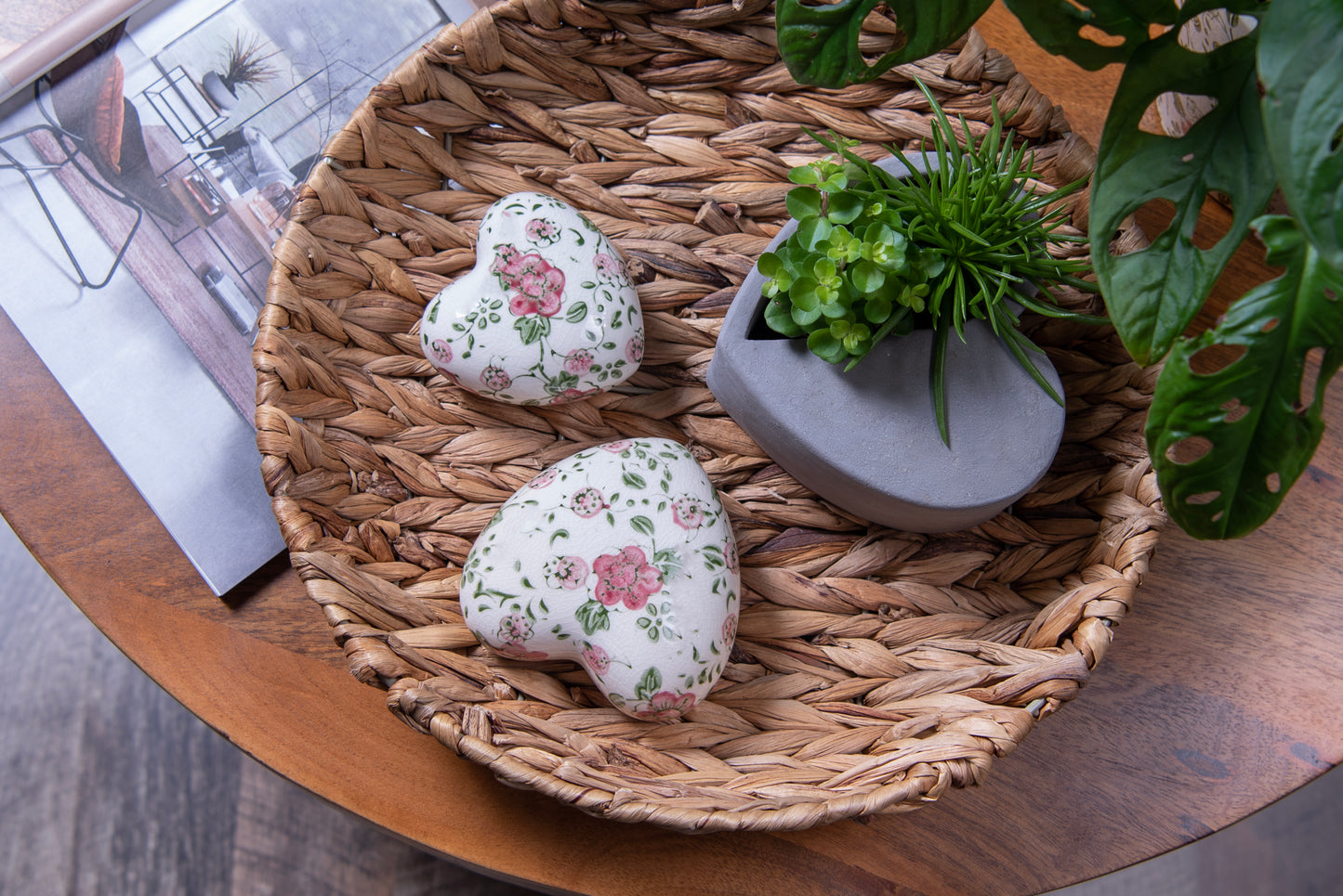 Coeur Fleurs de Printemps