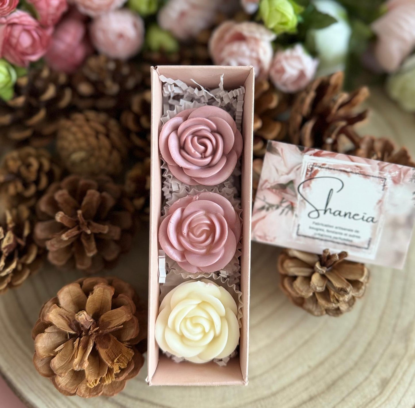 Coffret 3 Fleurs