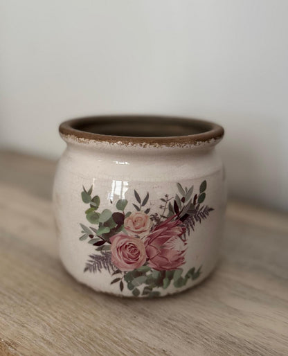 Pot Rose d’Antan