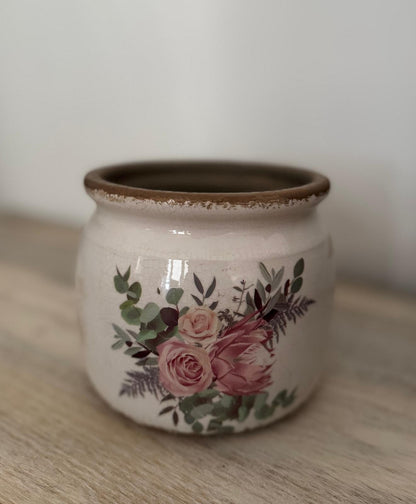Pot Rose d’Antan