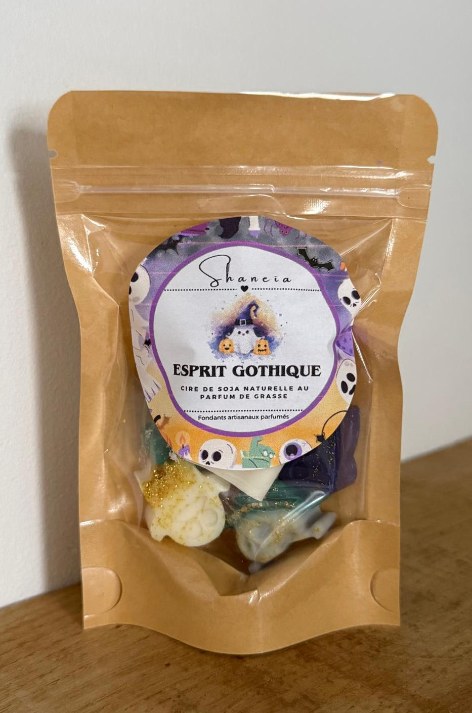 Fondant Sachet Halloween – Les Curiosités du Cabinet de Shaneïa